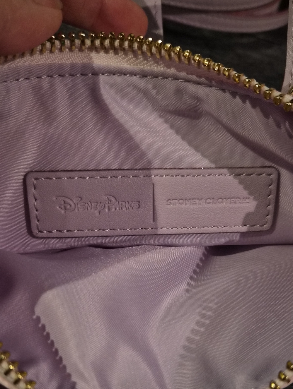 Disney x Stoney Clover Lane "The Happiest Place on Earth" Mini Tote - Picture 4 of 6